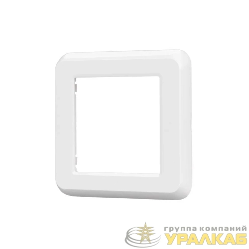Рамка пластиковая FRM-VERSA-PL-1-WH Arlight 