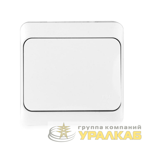 Выключатель 1-кл. ОП Nix 10А IP54 250В бел. TOKOV ELECTRIC TKE-NX-V1-C01-IP54 детальная картинка
