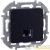 Розетка компьютерная Inspiria RJ45 кат.5E UTP антрацит IEK Розетка компьютерная Inspiria RJ45 кат.5E UTP антрацит IEK