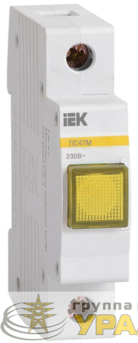Лампа сигнальная ЛС-47М желт. IEK MLS20-230-K05 детальная картинка