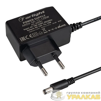 Блок питания ARDV-SP-12-12BW (12В 1А 12Вт) адаптер Arlight 