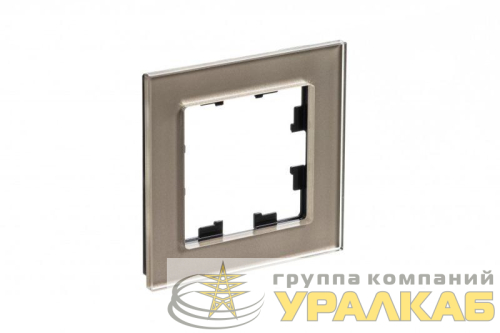 Рамка 1-м AtlasDesign Nature стекло шампань SE ATN320501