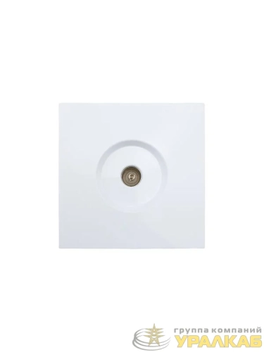 Розетка ТВ проходная СП ZIMA IP20 бел. LEZARD 