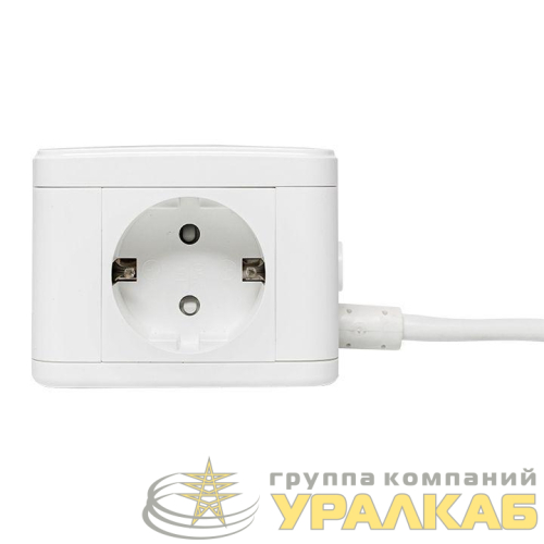 Удлинитель "Куб" 2х1.3м 2USB 2.4А+Type C + Ночник 1кв.мм EKF UBA-CUB-2-TC детальная картинка