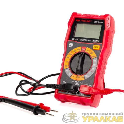 Мультиметр цифровой KT 108 "PROLINE" КВТ 