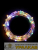 Гирлянда светодиодная "Разноцветные нити" 10м 100LED в виде капель 220В Космос KOCNL-EL150