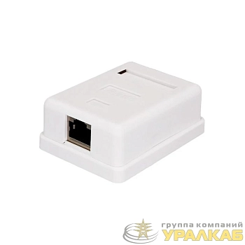 Розетка компьютерная 8P8C RJ-45 FTP кат.6 1 порт (DIY) SUPRLAN 10-0352-1