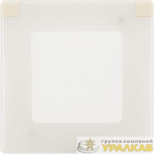 Рамка 1-м Inspiria IP44 с крышкой сл. кость Leg 673921 детальная картинка