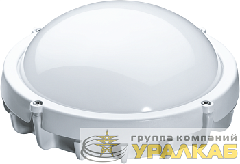 Светильник светодиодный 94 826 NBL-R1-12-4K-WH-IP65-LED 12Вт 4000К IP65 960лм ЖКХ круг алюм. бел. (аналог НПП 1101) Navigator 94826