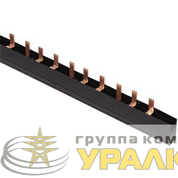 Шина соединительная PIN 3п 100А шаг 27мм (дл.1м) IEK YNS51-3-100