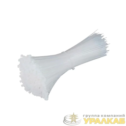 Хомут кабельный (стяжка) PCT 7.6х300-100WH PA6.6 (уп.100шт) JazzWay 