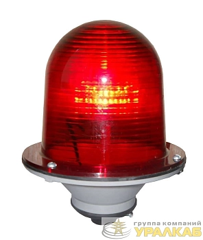 Светильник светодиодный ЗОМ ПК2-СДМ 6Вт 80 LED >64cd (огонь заград. крас.) ПромСпецПрибор ZP002S-02