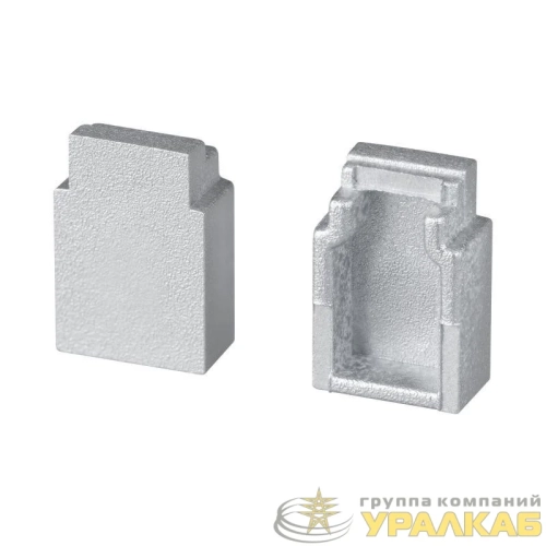 Заглушка WALL-FANTOM-BENT-W10-SIDE глухая пластик (комплект) Arlight 