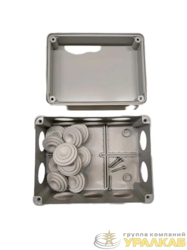 Корпус распаячной коробки 150х110х70мм кабельный ввод пластик Cetinkaya Pano CP1051 детальная картинка