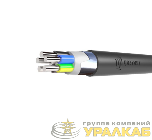 Кабель АВБШв 5х16 ОК (N PE) 0.66кВ (м) Цветлит 00-00128078 детальная картинка