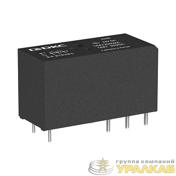 Реле миниатюрное низкопрофильное 2CO ком. ток 8А AgSnO2 напряжение 24В AC DKC 