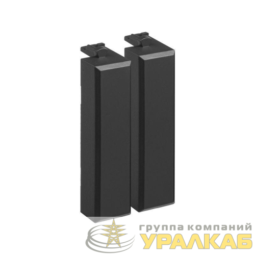 Комплект модульных заглушек 0.5мод. Avanti "Черный матовый" (уп.2шт) DKC 4412995 детальная картинка