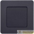 Переключатель 1-кл. Inspiria 10А IP20 250В 10AX механизм антрацит IEK 673653 детальная картинка