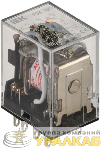 Реле РЭК 78-3 5А 220В AC IEK RRP20-3-05-220A детальная картинка