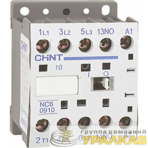Контактор NC6-0601 6А кат. 230В AC 1НЗ (R) CHINT 