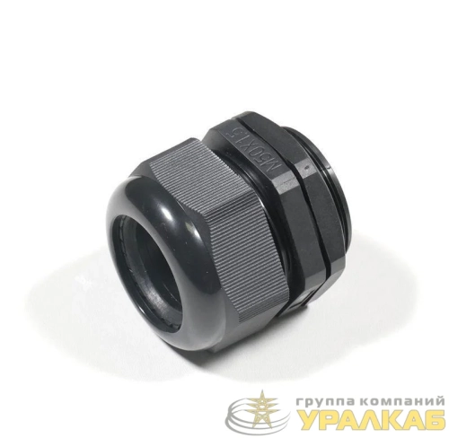 Сальник MG 50 IP68 d кабеля 32-38мм пластик. черн. ГОФРОМАТИК/ЗЭТАРУС 