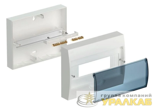 Корпус навесной ЩРН-П-12 Krepta 3 IP41 пластик. бел. IEK MKP12-N-12-40-10 детальная картинка