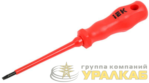 Отвертка шлицевая Profi 4.0х100мм 1000В IEK TSC-3SL-4100 детальная картинка