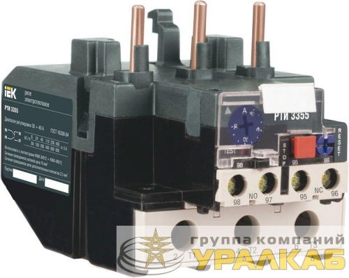 Реле тепл. РТИ 3357 37-50А IEK DRT30-0037-0050 детальная картинка