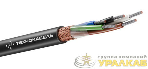 Кабель МКЭШ 5х0.75 500В (уп.100м) Технокабель 