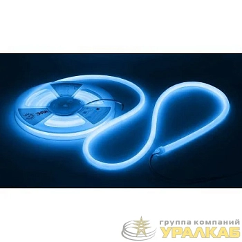 Лента светодиодная LS2835-9.6-120-24-B-IP68-5м 24В термостойкая для бани в комплекте: 2 заглушки; 10 крепежей син. (уп.5м) Эра 