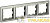 Рамка 4-м BRITE РУ-4-БрШ шампань IEK BR-M42-K37