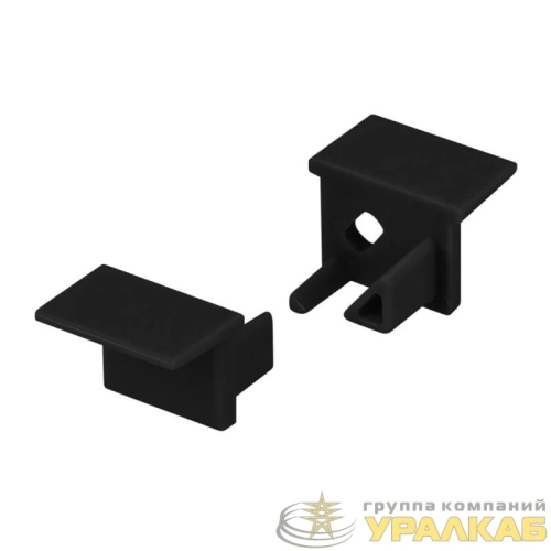 Комплект заглушек SL-BEVEL-H10-F14 BLACK пластик (комплект) Arlight 