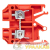 Колодка клеммная JXB-2.5/35 (25а) крас. EKF plc-jxb-2.5/35r детальная картинка