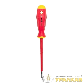 Отвертка Professional SL4х0.8мм VDE 1000В EKF 