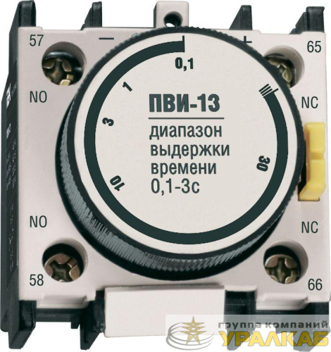 Приставка ПВИ 13 0.1-3сек 1НО+1НЗ KARAT IEK 