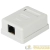 Розетка компьютерная 1-м RJ45 кат.5E неэкранир. Эра 