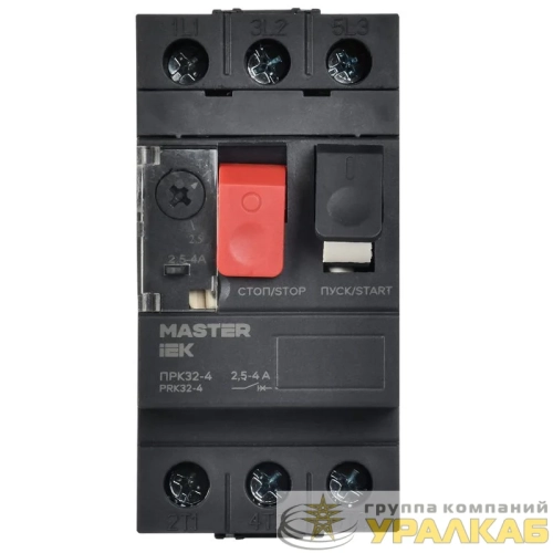 Пускатель ПРК32-4 In4А Ir2.5-4А Ue 660В KARAT IEK 