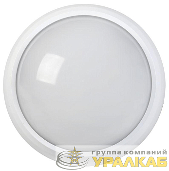 Светильник светодиодный ДПО 5030 12Вт 4000К IP65 круг бел. IEK LDPO0-5030-12-4000-K01
