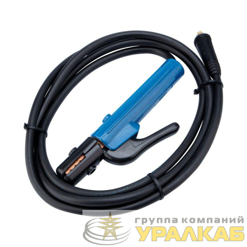 Кабель сварочный КГ 1х25 300А СКР 10-25 с электрододержателем 3м Rexant 16-0754 детальная картинка
