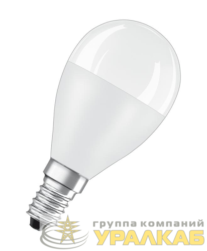 Лампа светодиодная LED Value LVCLP75 10SW/865 10Вт шар матовая E14 230В 10х1 RU OSRAM 4058075579774