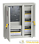 Корпус ЩУРн-3/30 TITAN 540х490х165мм IP31 метал. IEK 