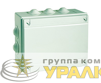 Коробка распределительная ОП 240х190х90мм IP55 2 каб. ввод DKC 54202