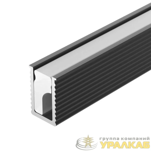 Профиль SL-MINI-6-H9-2000 ANOD BLACK L2000 алюм. Arlight 