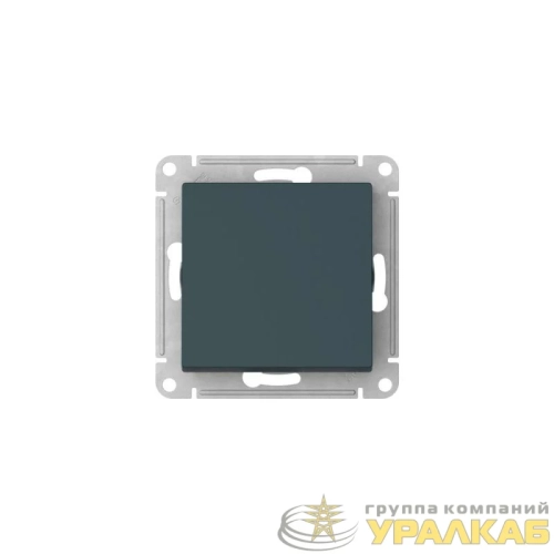 Переключатель 1-кл. AtlasDesign (сх. 6) 10AX быстрозажим. клем. механизм изумруд SE 