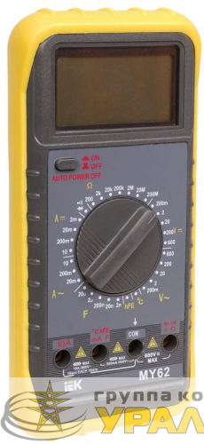Мультиметр цифровой Professional MY62I IEK TMD-5S-062 детальная картинка