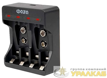 Устройство зарядное B-55USB AA/AAA/9V ("Крона") Ni-Cd/Ni-MH кабель USB-MicroUSB в компл. ФАZА 5038868