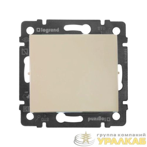 Выключатель 1-кл. СП Valena 10А IP31 250В механизм сл. кость IEK 774301 детальная картинка