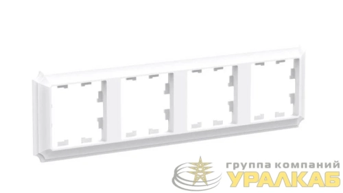 Рамка 4-м AtlasDesign Antique универс. лотос SE 