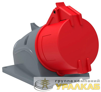 Розетка ОП Magnum 32А 200/346-240/415В 3P+PE+N 6ч ССИ-125 IP44 IEK PSN12-032-5