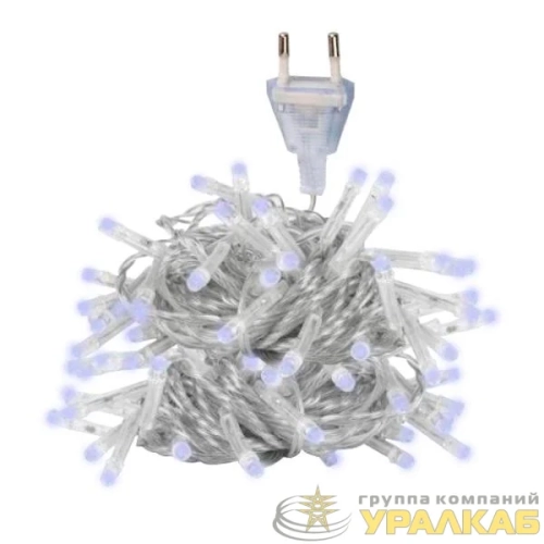 Гирлянда AC-G01-120W 120LED 12.8м 8реж. 220В бел. ФАZА 5047679 детальная картинка
